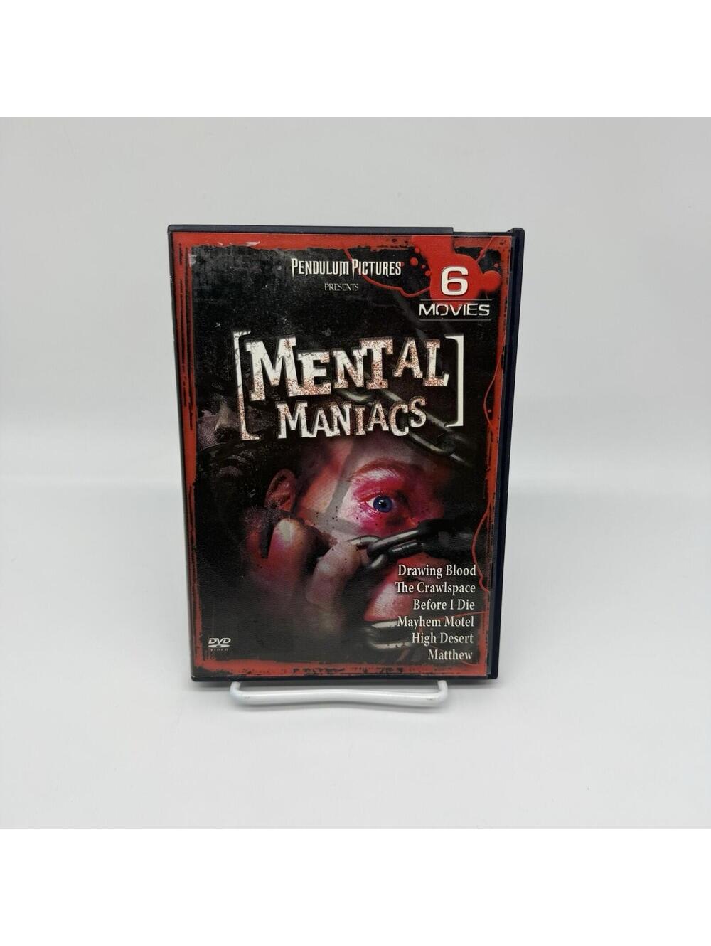 Mental Maniacs - 6 MoviePack (DVD, 2006, 2-Disc Set) Tested Working